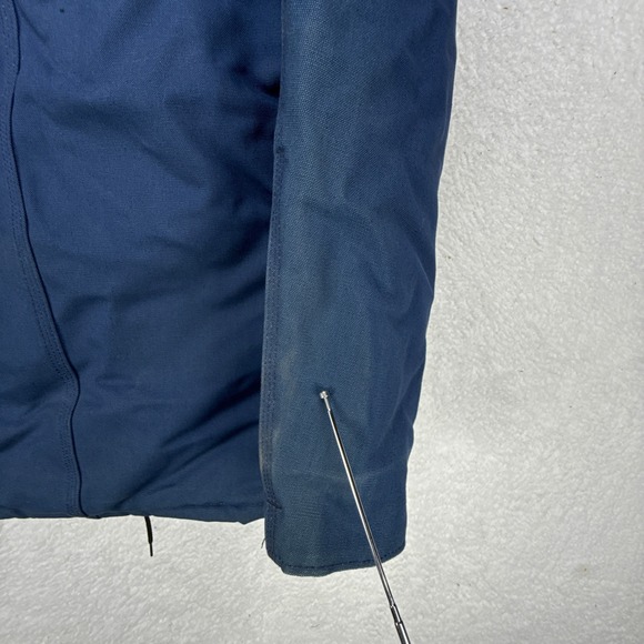 Carhartt Arctic Jacket‎ Nylon Quilt Lined Mens Small C03 NVY Navy Blue - Picture 13 of 15